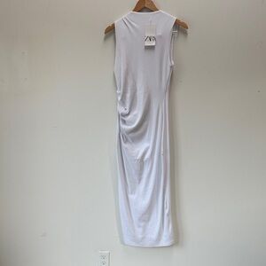 Zara Backless White Dress